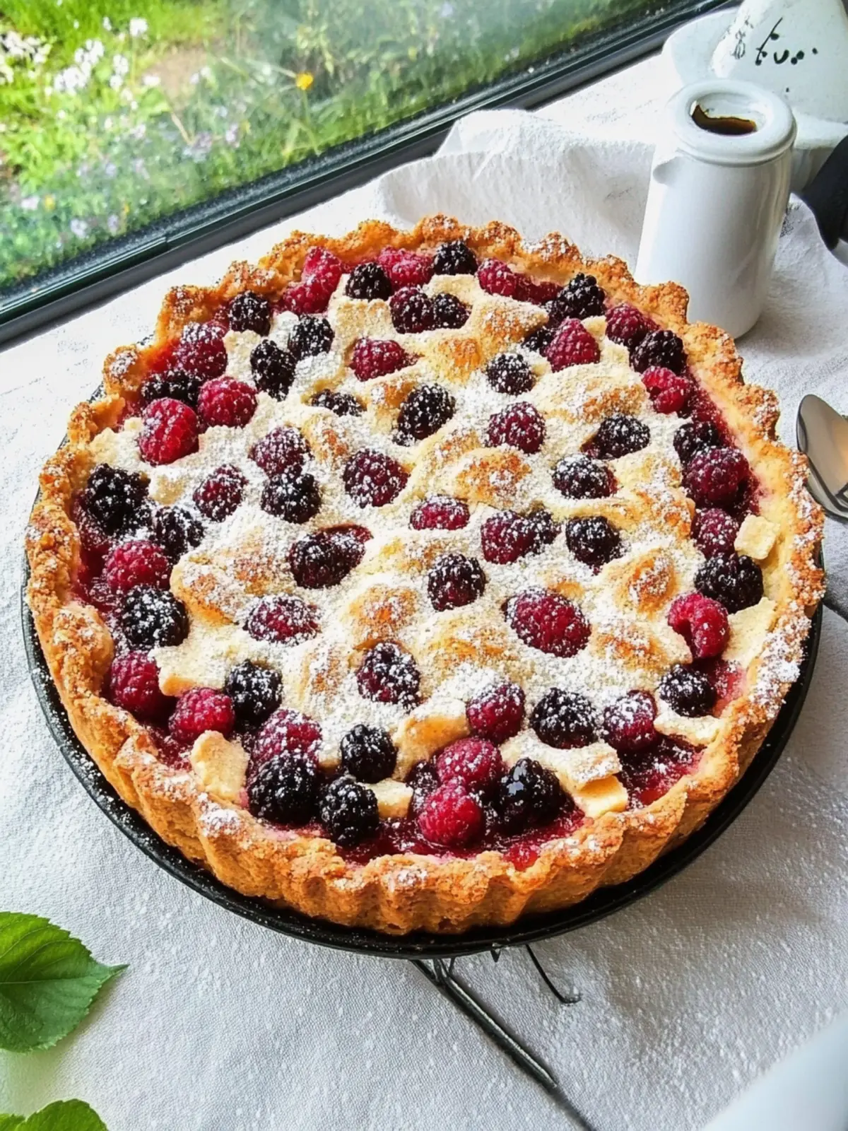 Zwetschgenkuchen mit Zimtstreuseln