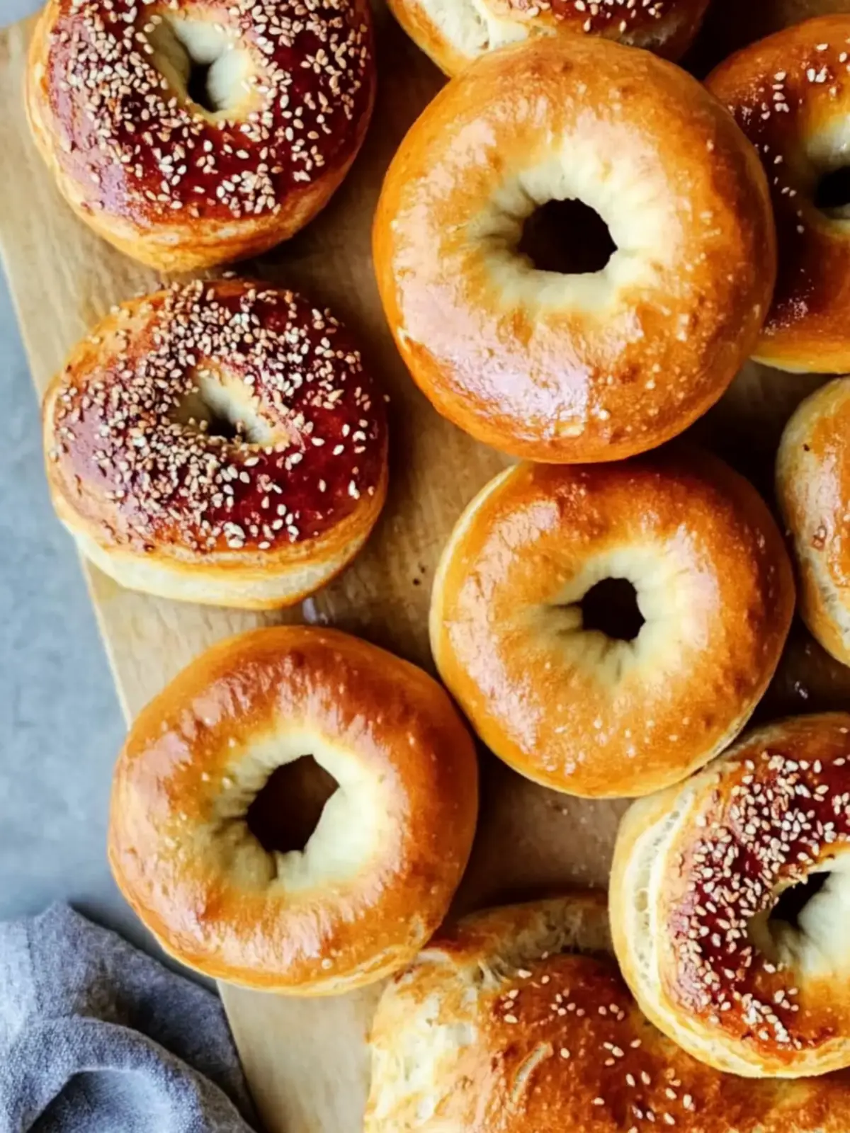 Süße Bagels