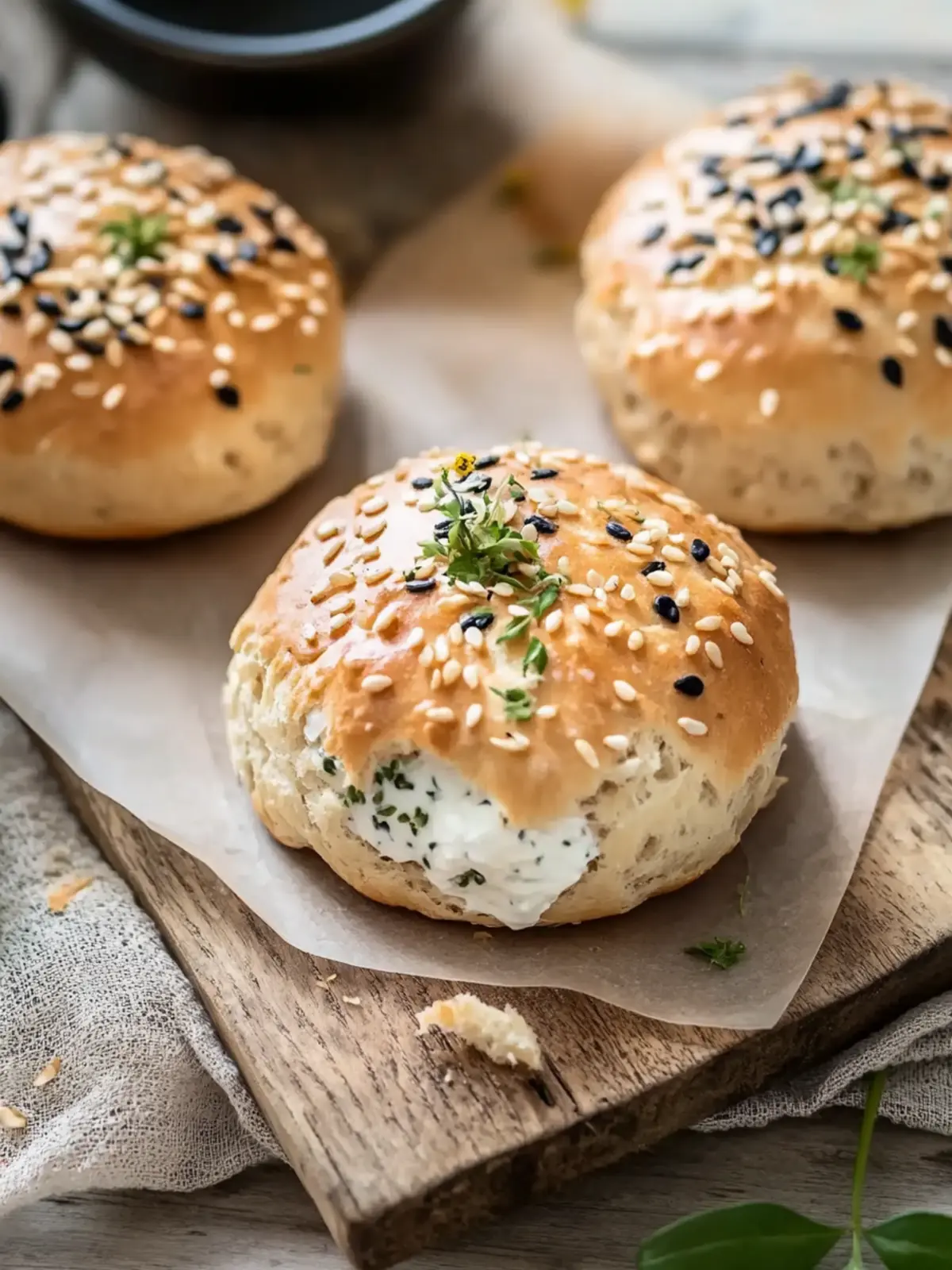 Fluffy Low Carb Rolls – Recipe with Quark
