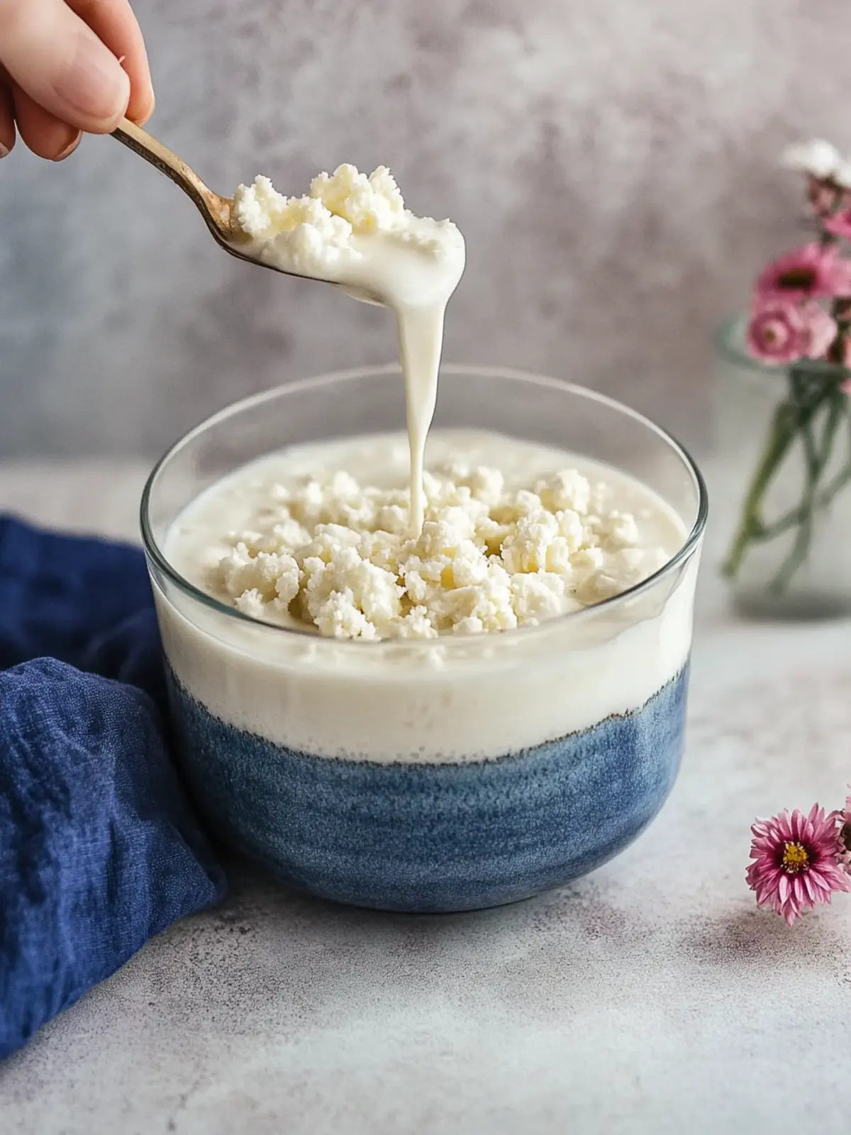 Milchreis mit normalem Reis