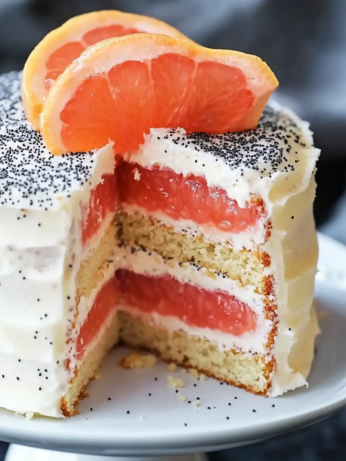 Grapefruit Mohnkuchen: Ein unglaubliches ultimatives Zitrusvergnügen