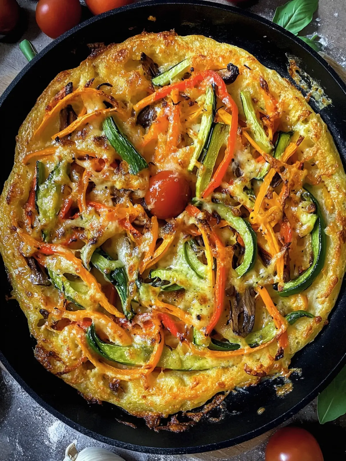 Koreanische Gemüsepfannkuchen (Yachaejeon)