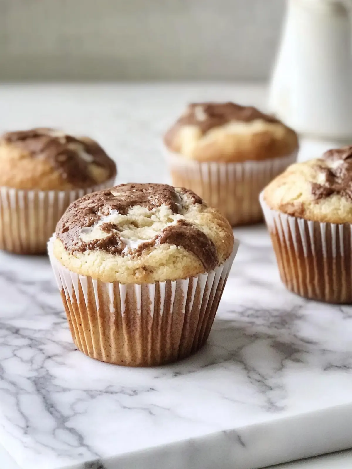 einfache Marmor Muffins unsere Lieblingsmuffins