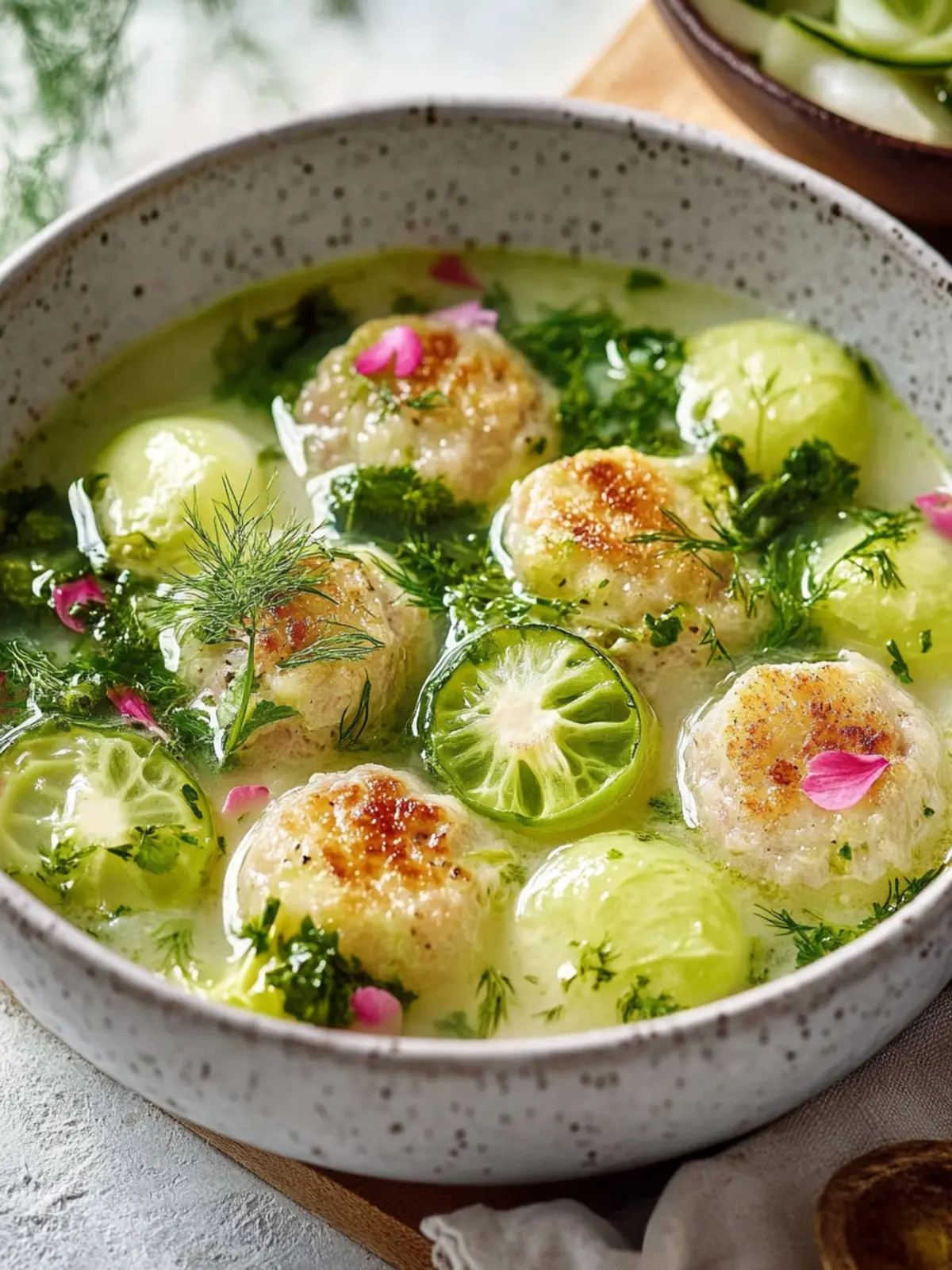 Rosenkohleintopf mit Hackbällchen Rezept