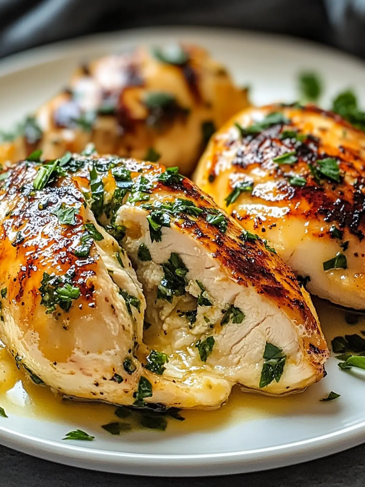 Unwiderstehliches Ruth's Chris gefülltes Hähnchen (Nachahmungsrezept)