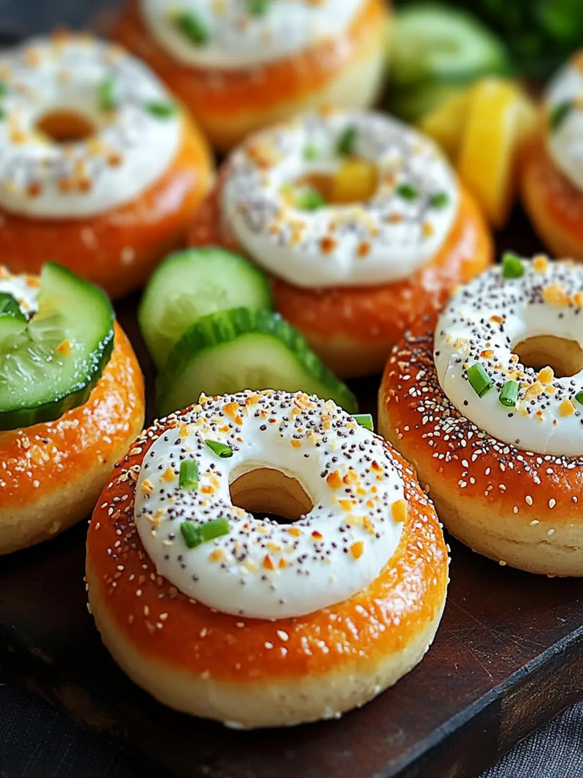 Alleskäse Gurkenhäppchen frischer Genuss pur