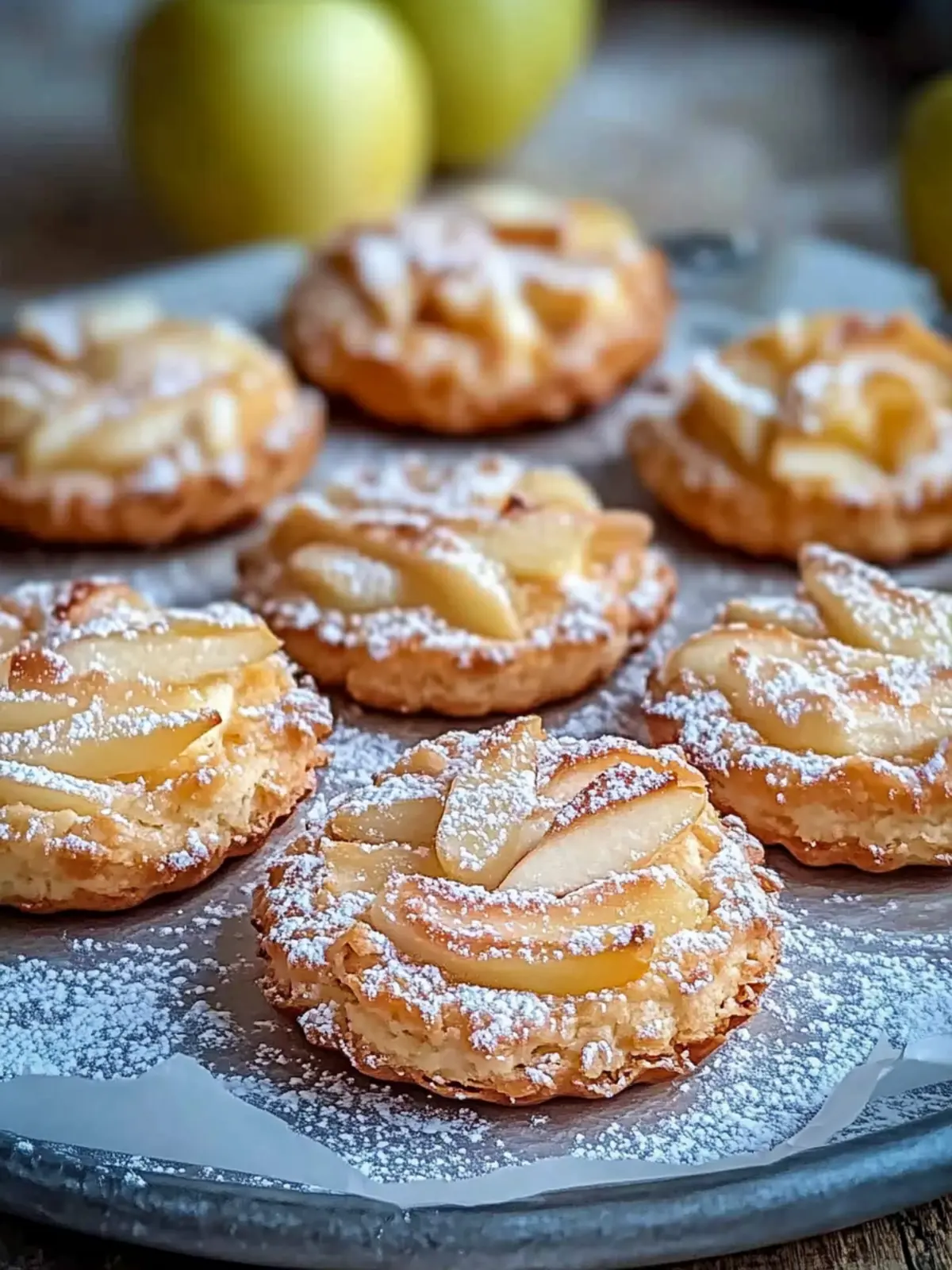 Gesunde Apfel-Hafer-Kekse