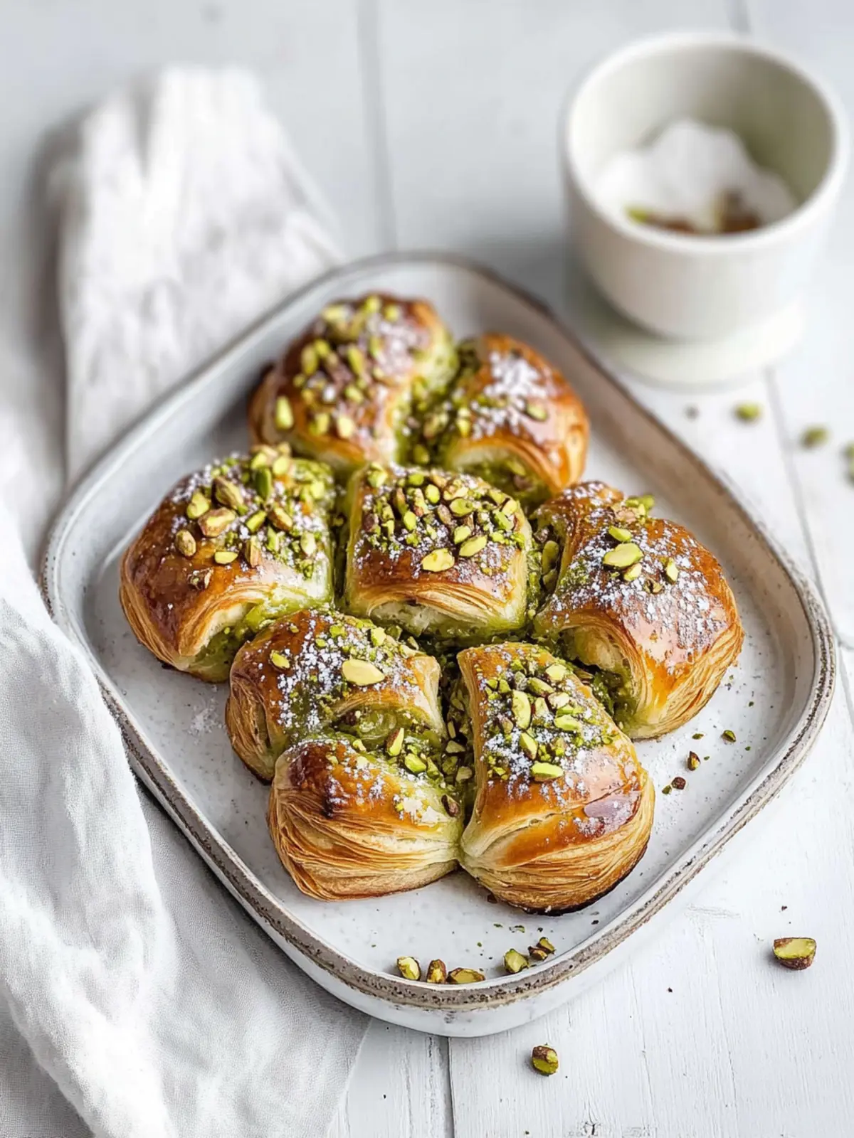 Zimtschnecken mit Pistazien