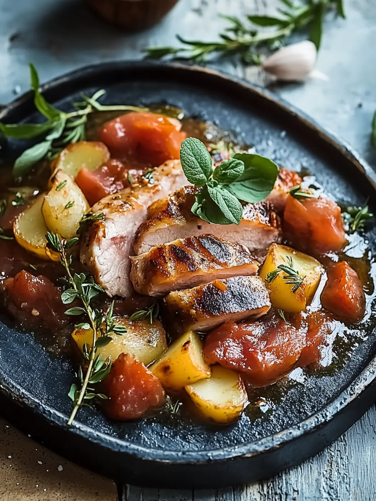 Argentinischer Hähnchen Eintopf