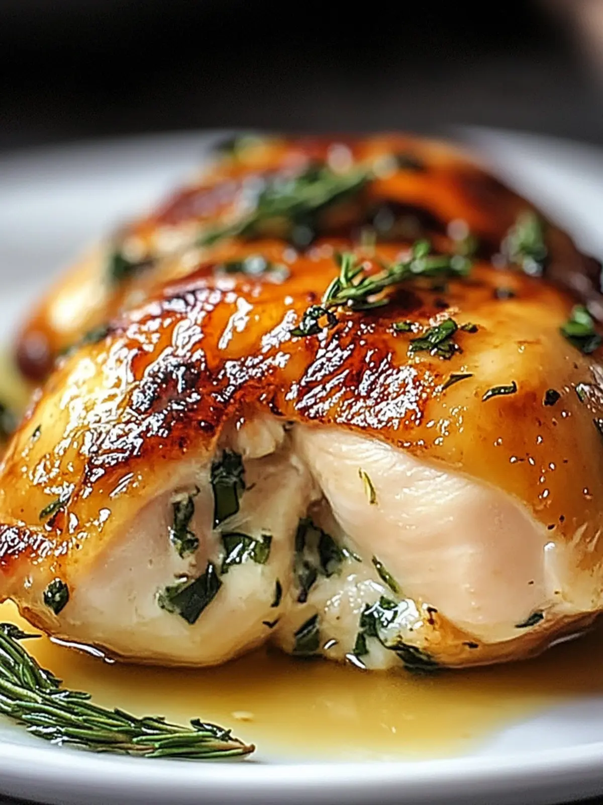 Unwiderstehliches Ruth's Chris gefülltes Hähnchen (Nachahmungsrezept)