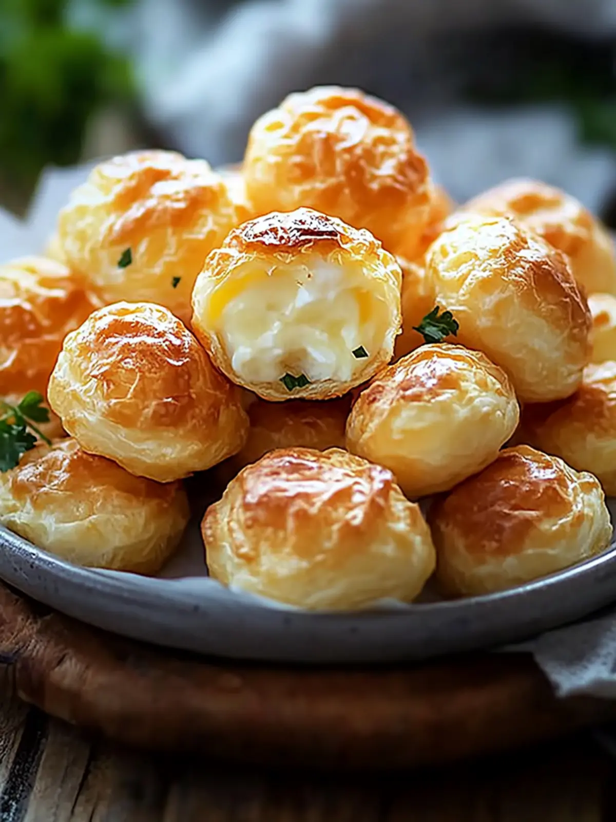 Käse Puff Snacks: Your quick cold finger food highlight