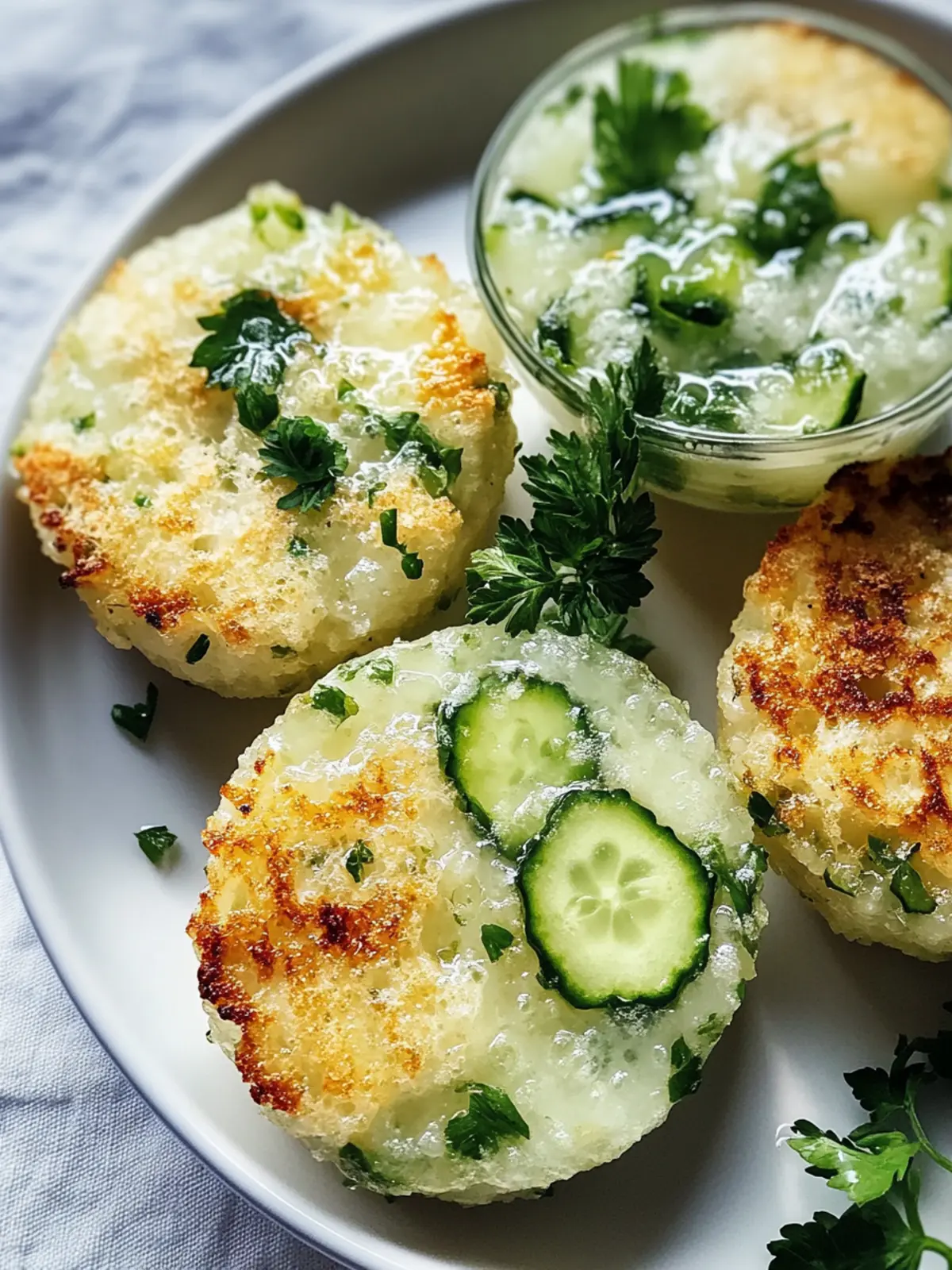 Low-Carb-Blumenkohlbratlinge