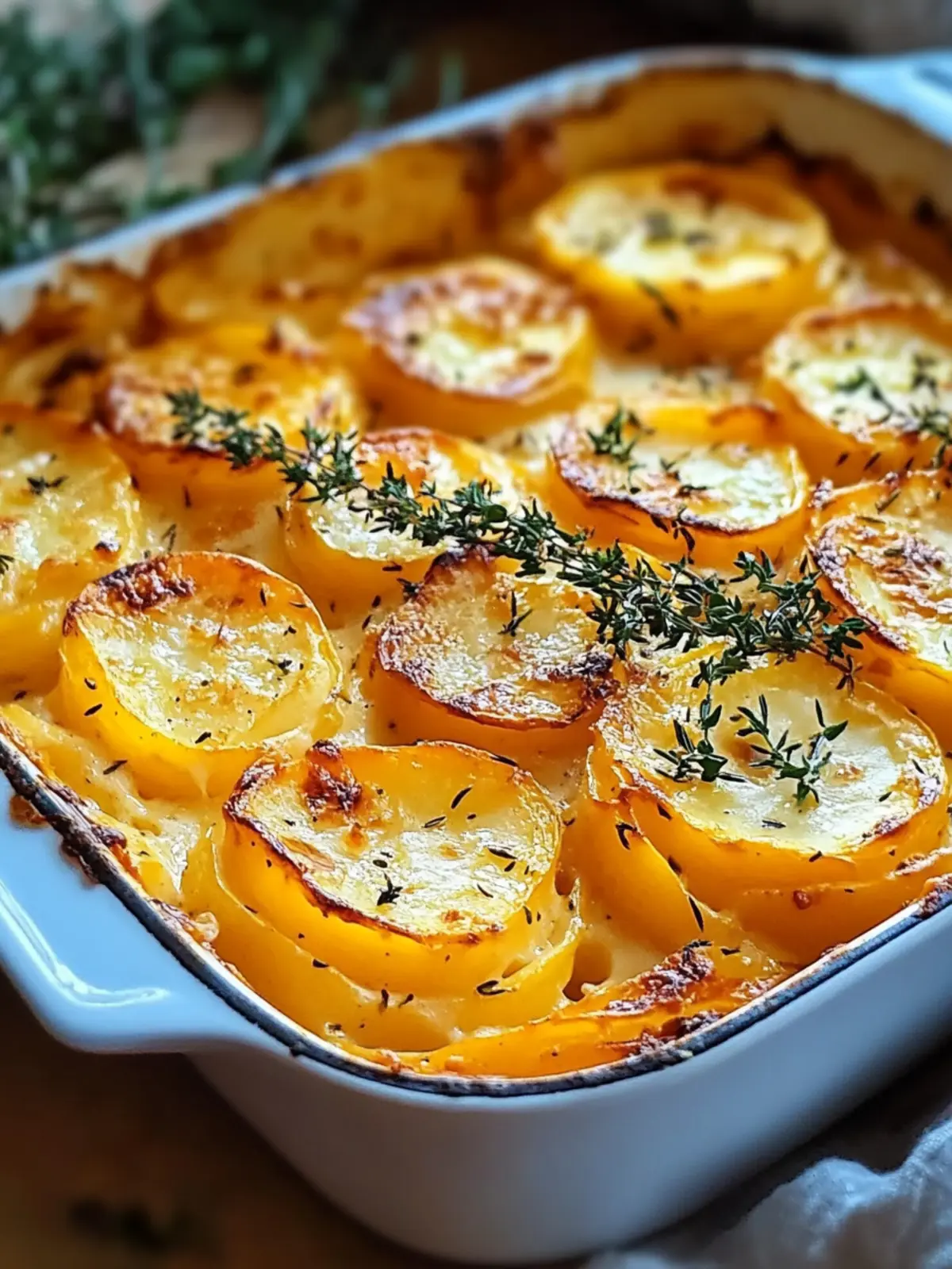 Kürbis Kartoffel Gratin: Herzhafter Genuss im Herbst