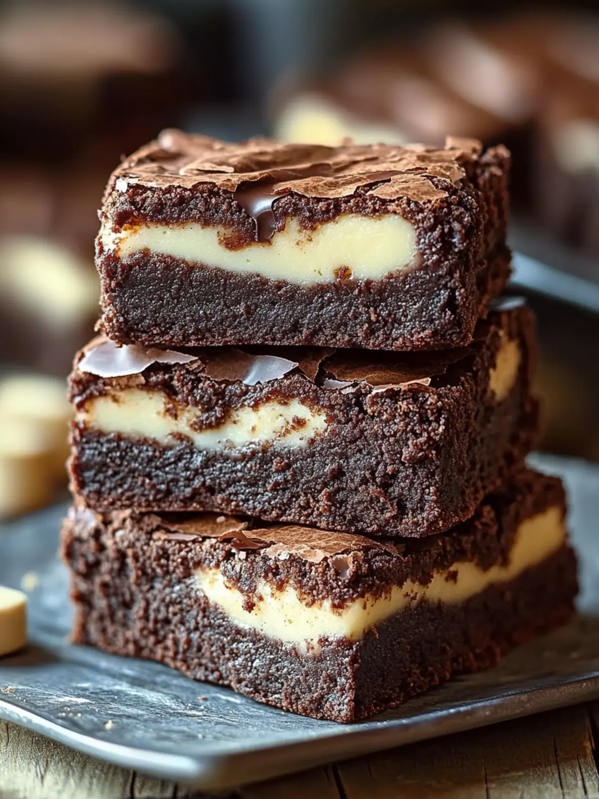 Frischkäse-Brownies: A delicious recipe for enjoyment