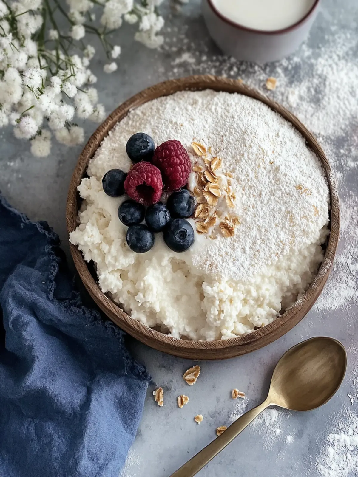 Milchreis mit normalem Reis