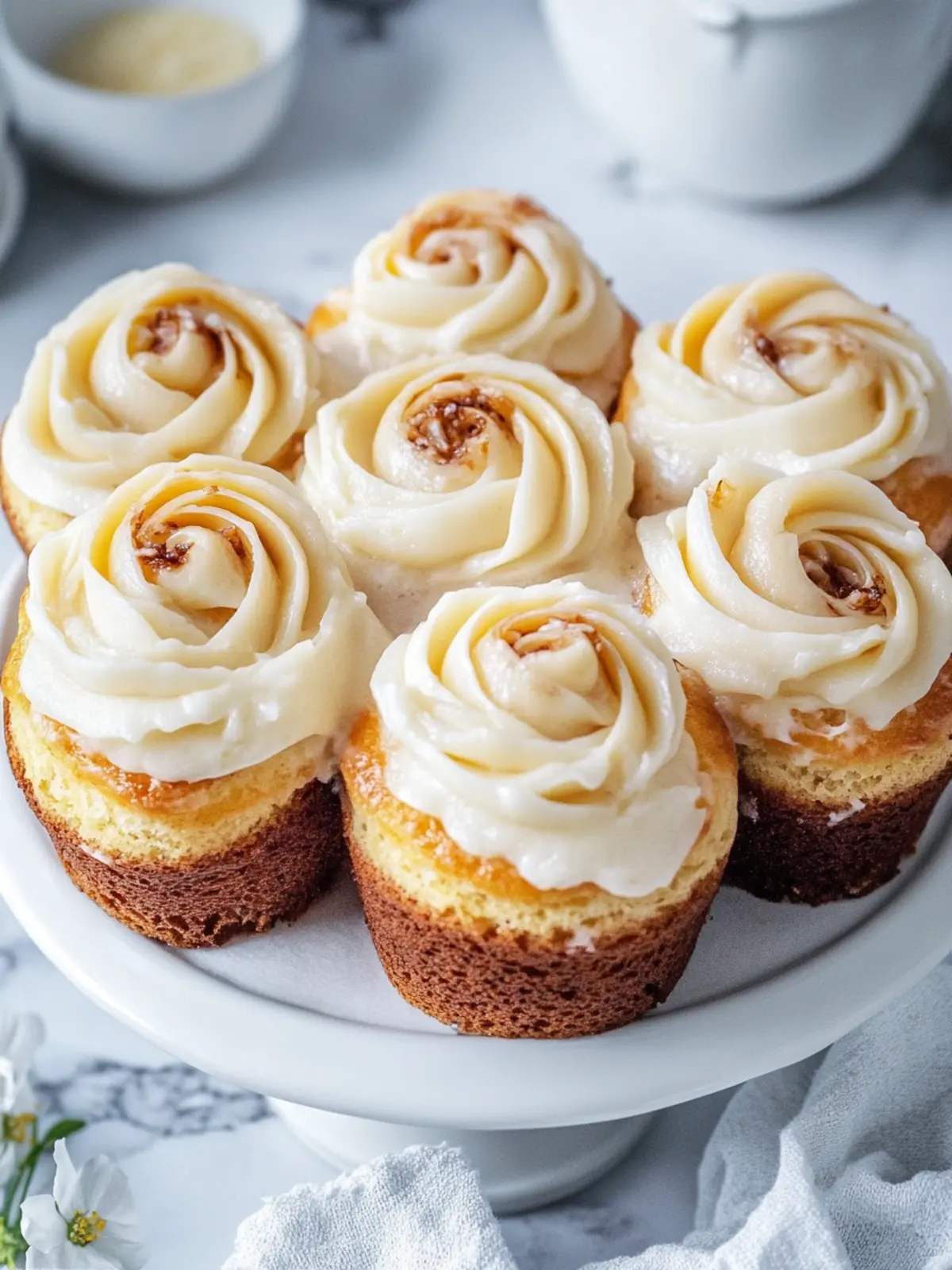 Saftige Zimtschnecken mit Frosting