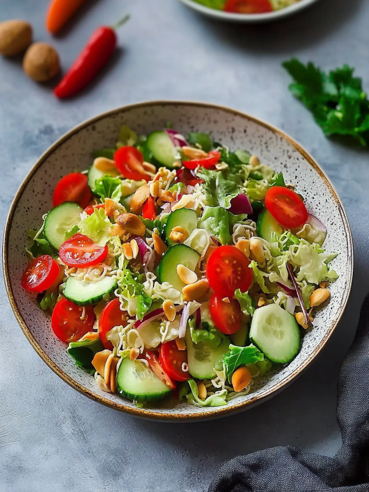 Friss dich dumm Salat