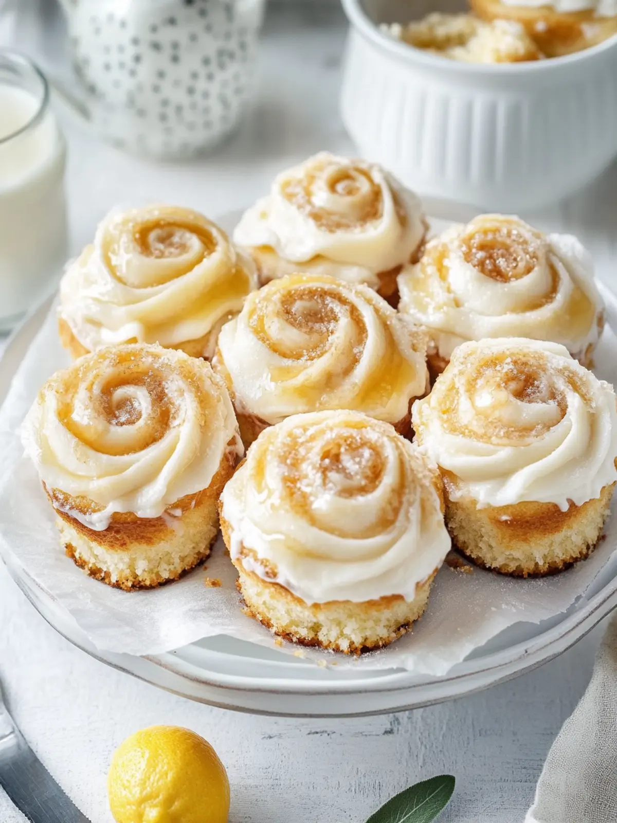 Saftige Zimtschnecken mit Frosting
