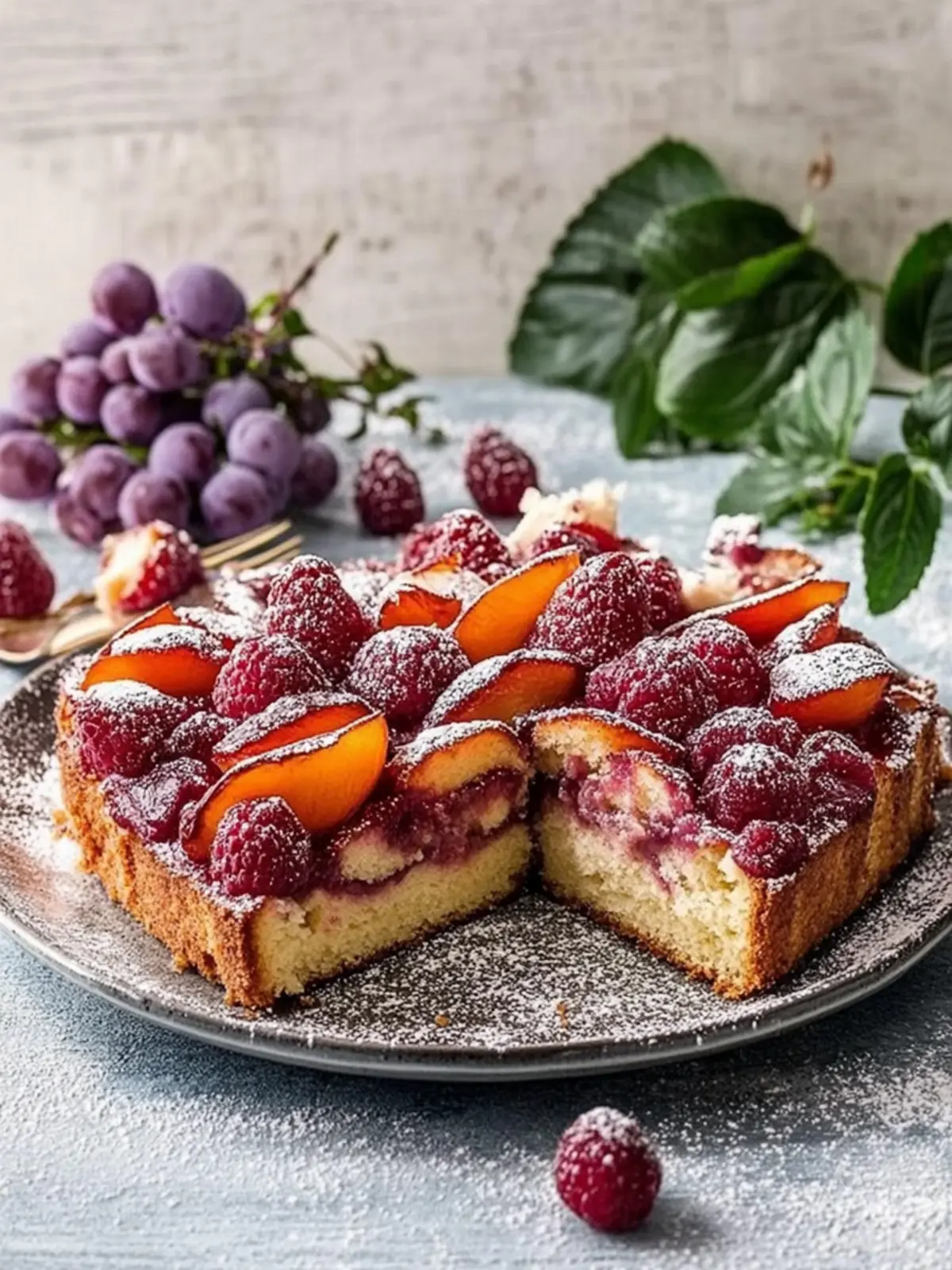 Plum cake from the tray: This is how delicious nostalgia tastes