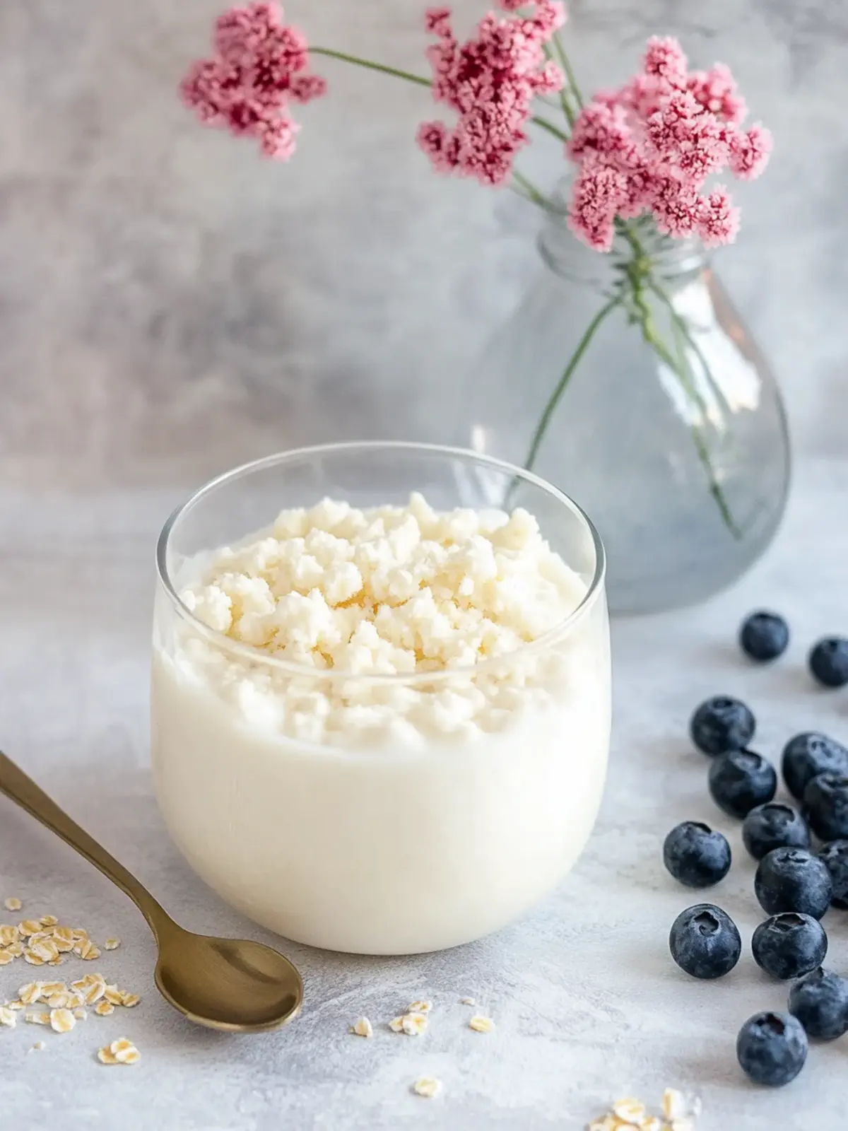 Milchreis mit normalem Reis