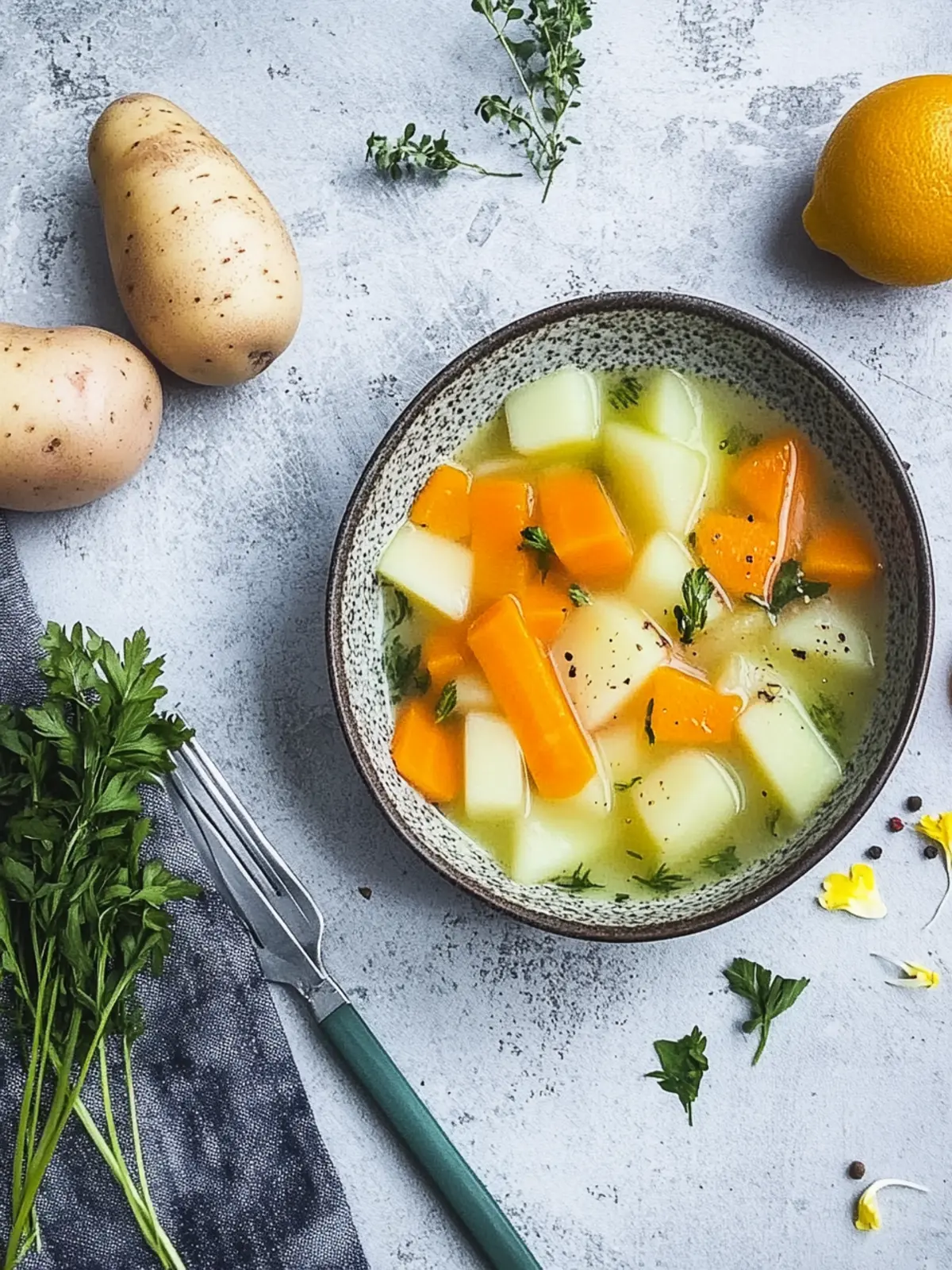 Kartoffel-Karotten-Eintopf