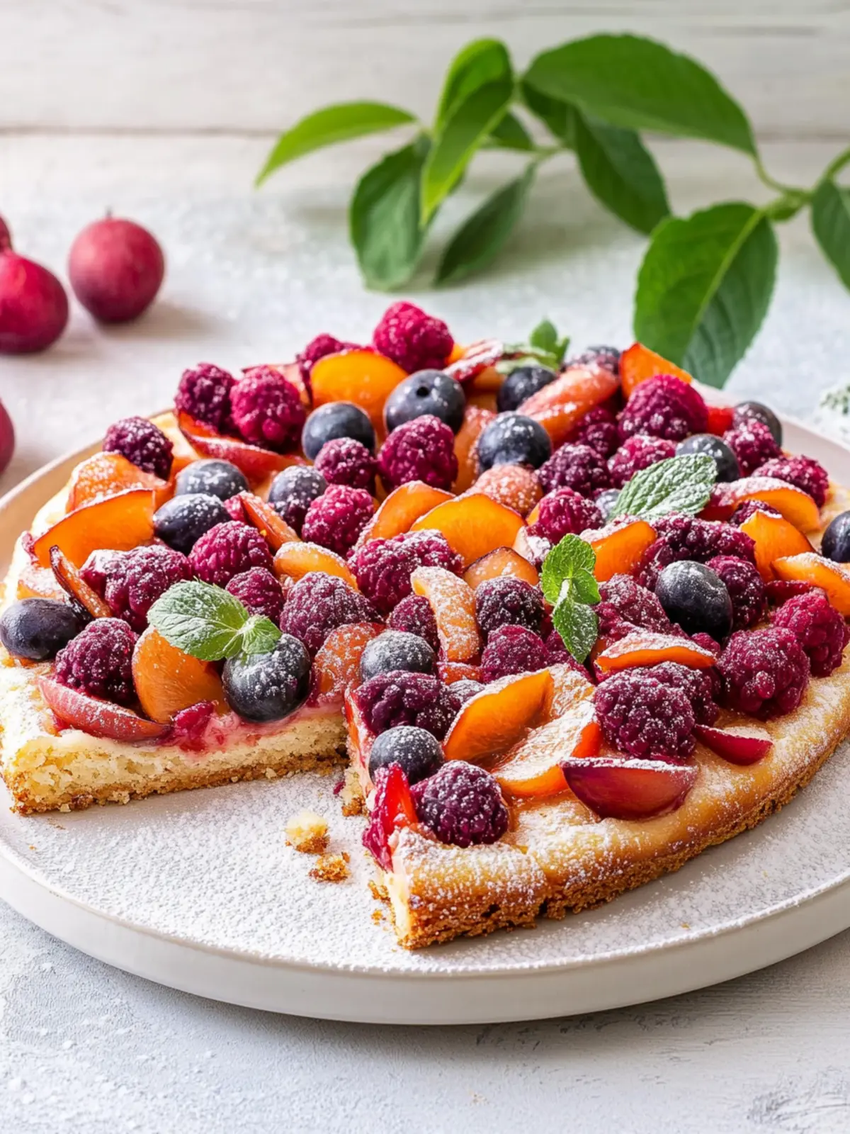 Plum cake from the tray: So delicious tastes nostalgia