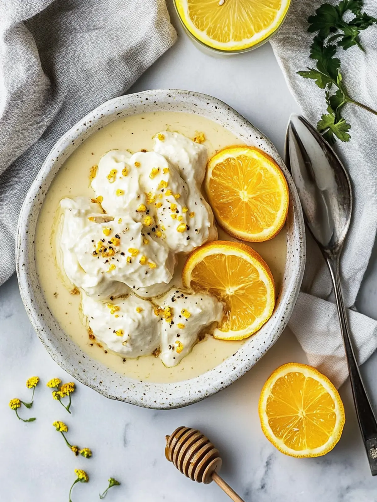 Honig-Senf-Hähnchen mit Reis