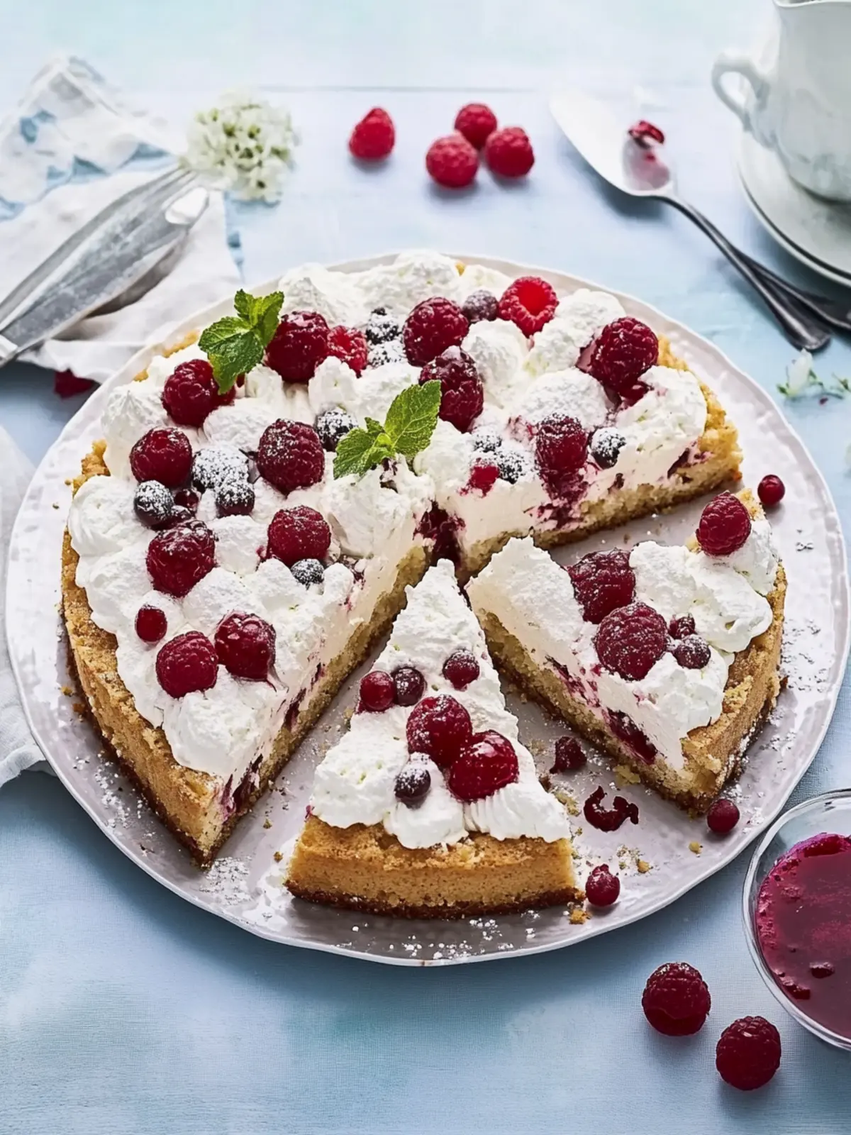 Eierlikör-Kirsch-Blechkuchen