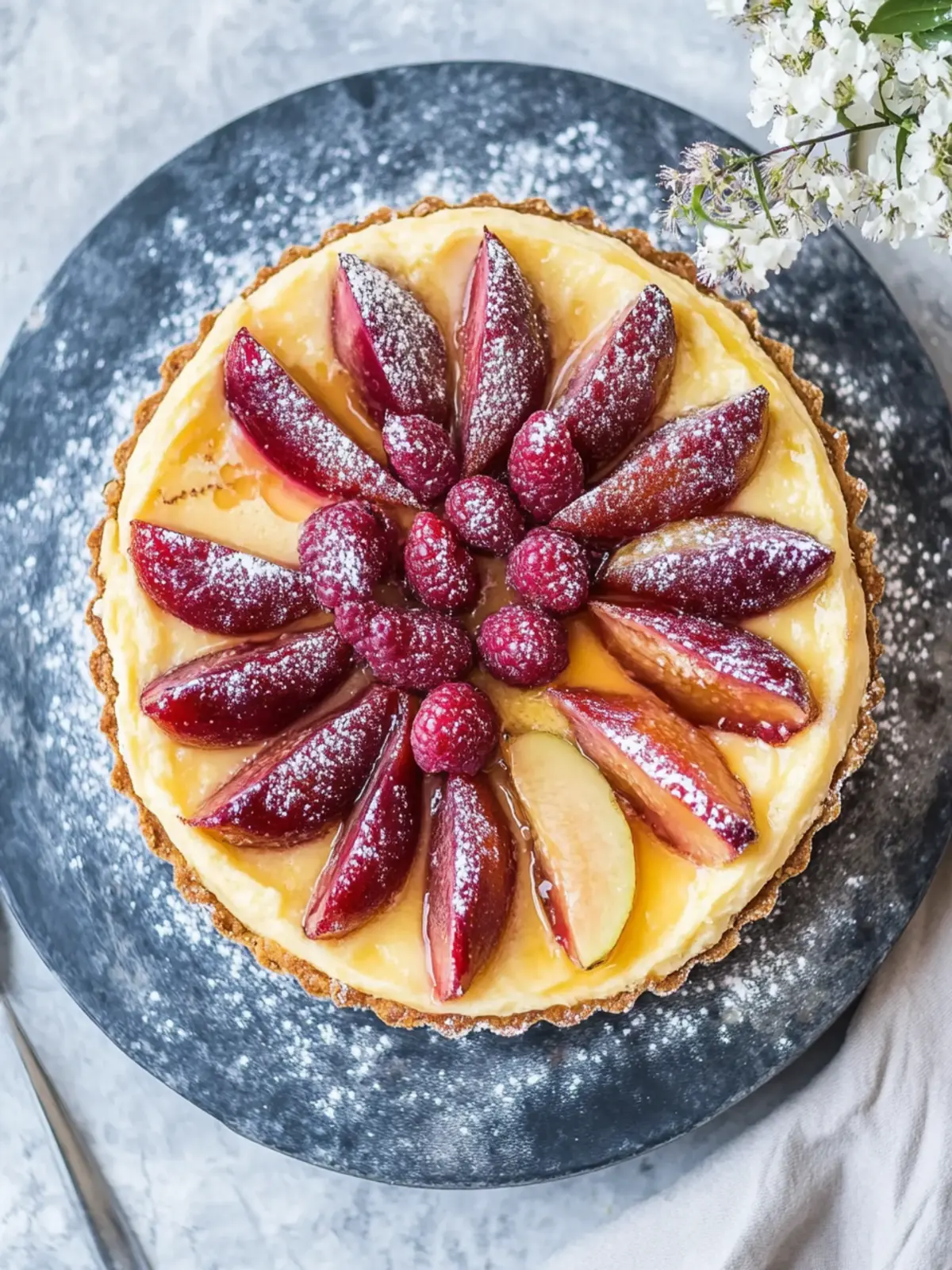 Zwetschgenkuchen mit Hefeteig selber backen