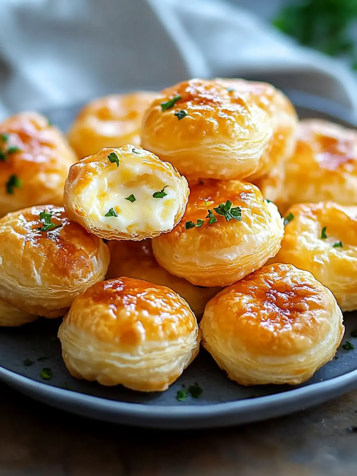 Käse Puff Snacks: Your quick cold finger food highlight
