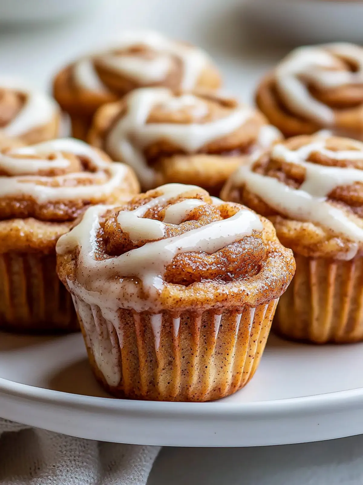 Zimtschnecken-Protein-Muffins