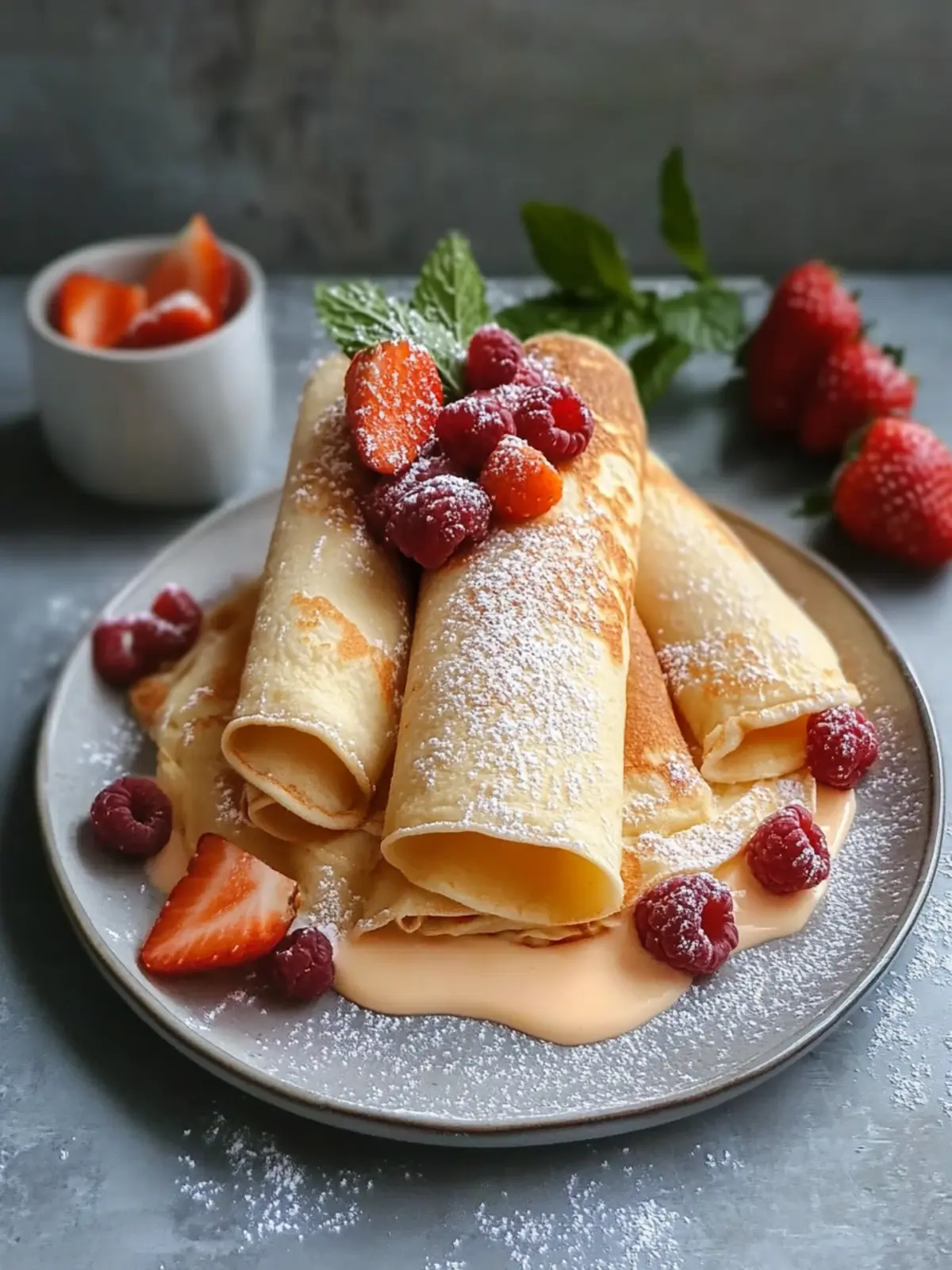 Zimtschneckenprotein Crepes
