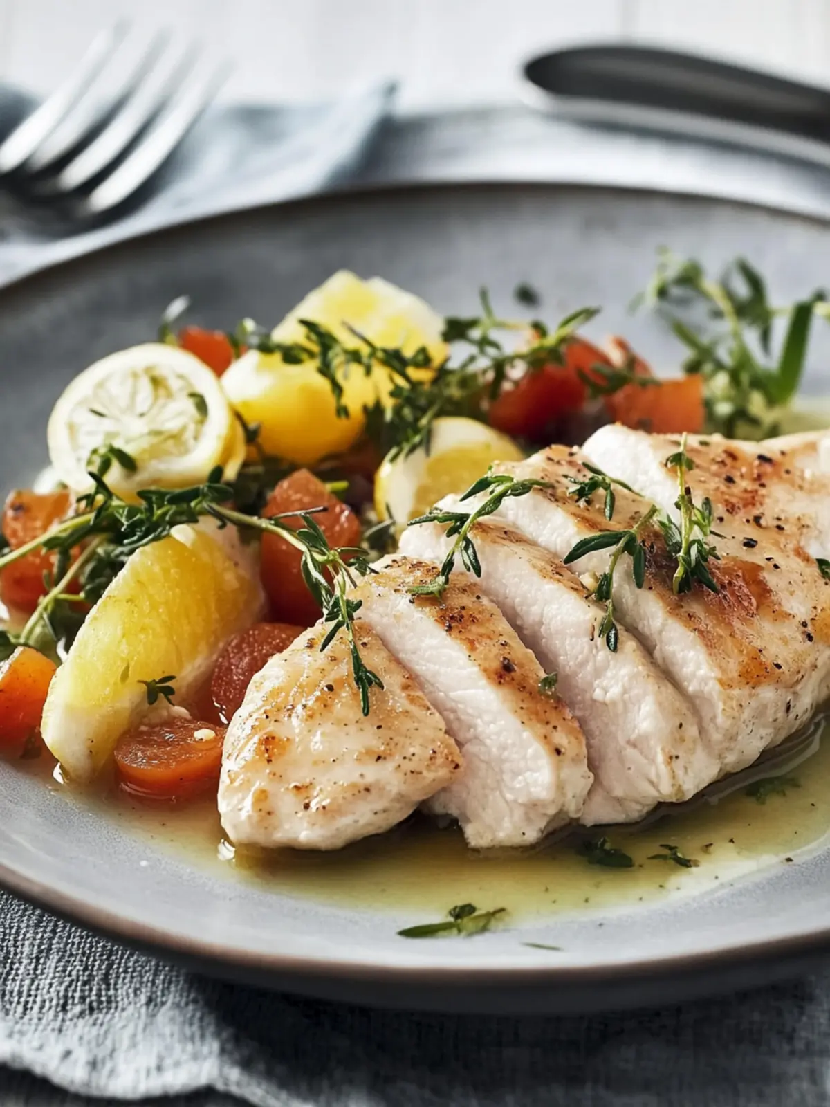 Steamed chicken breast fillet from the steam cooker