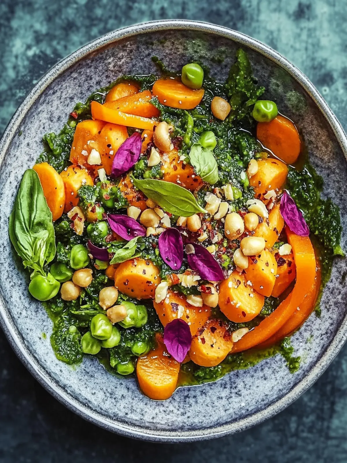 Der ultimative Süßkartoffel-Eintopf mit Kichererbsen und Blattgemüse in 30 Minuten