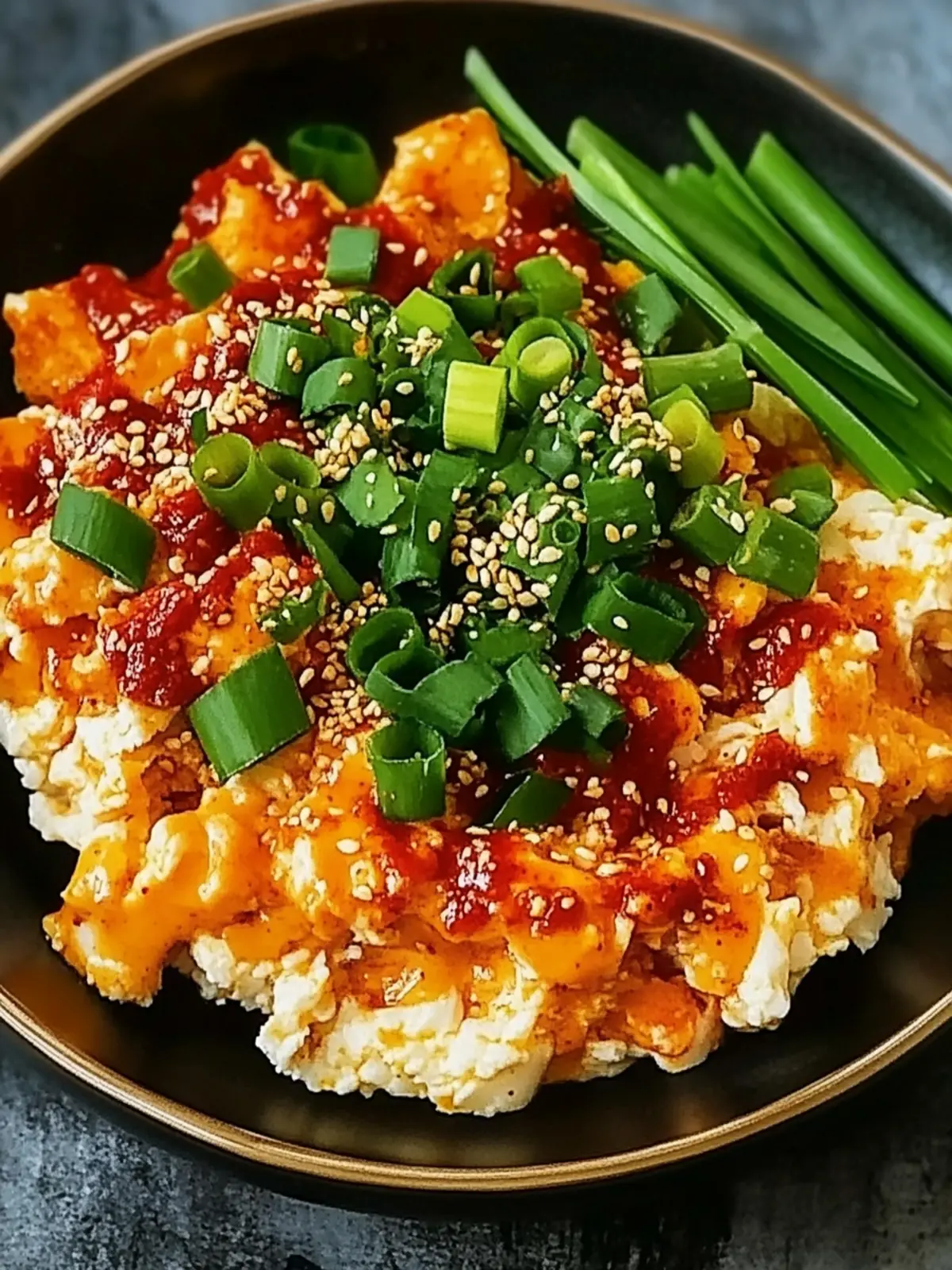 Gochujang-Rühreier
