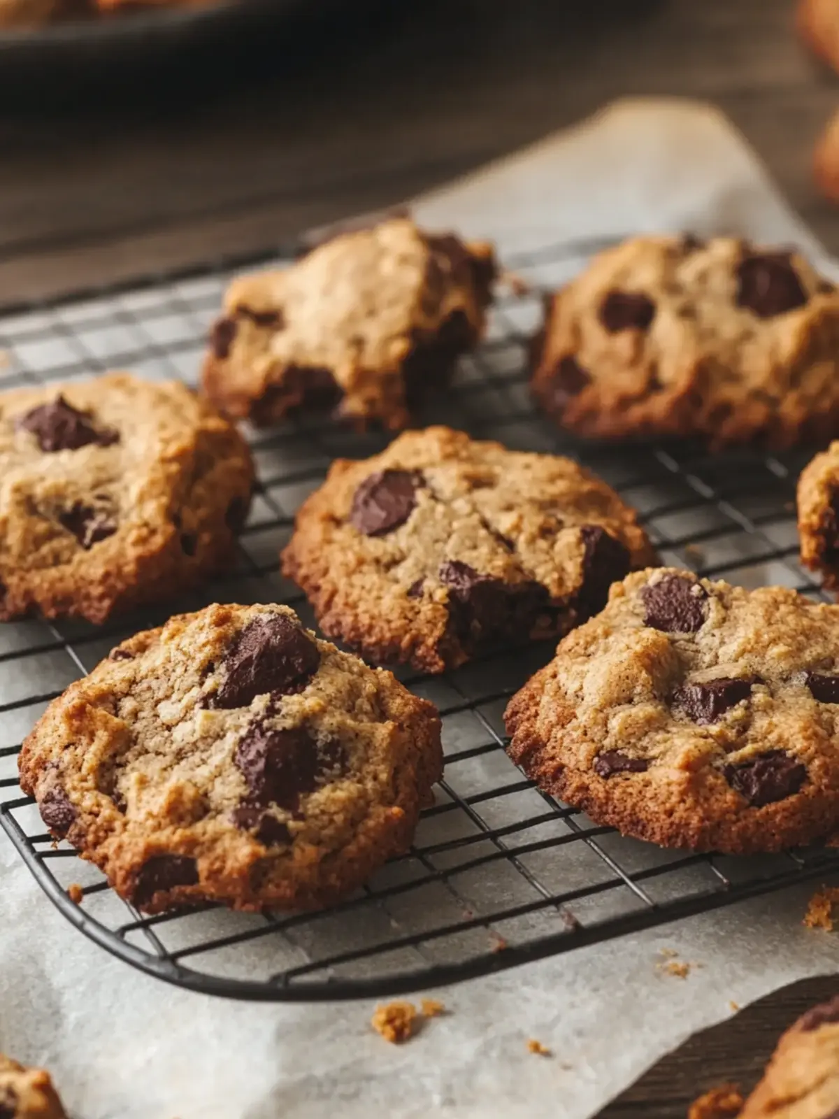 Schnelle Schokokekse