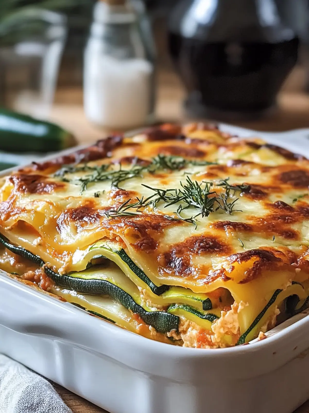 Zucchini-Lasagne