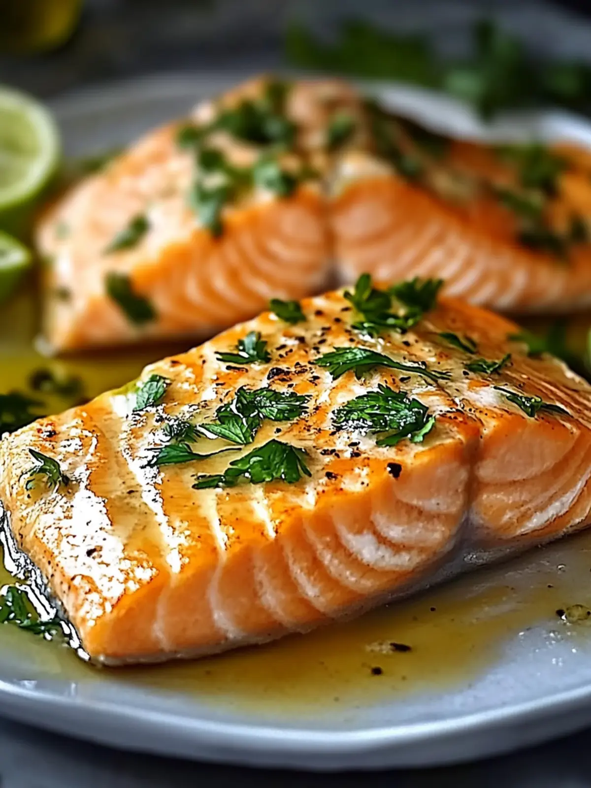 Texas Roadhouse Stil Gebackener Lachs für Zuhause