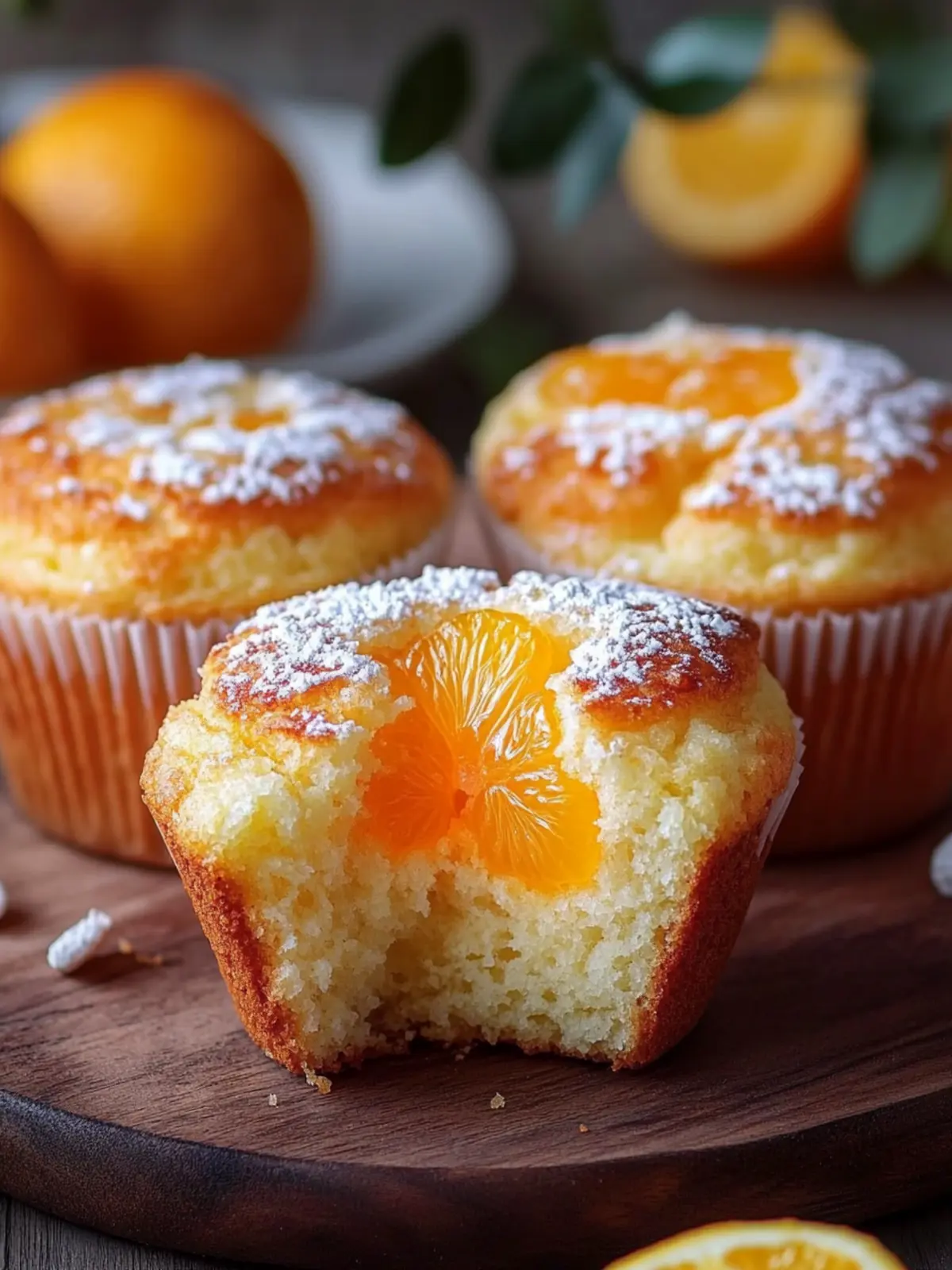 Käsekuchen Muffins Mandarinen
