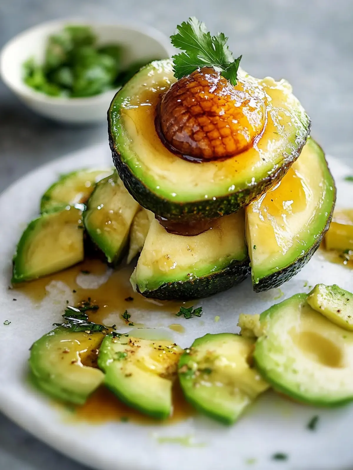 Delicious Honey-Lime Chicken-Avocado Rice Tower