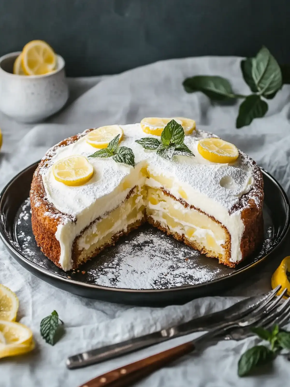 Nostalgischer Hostess Blechkuchen mit fluffiger Füllung