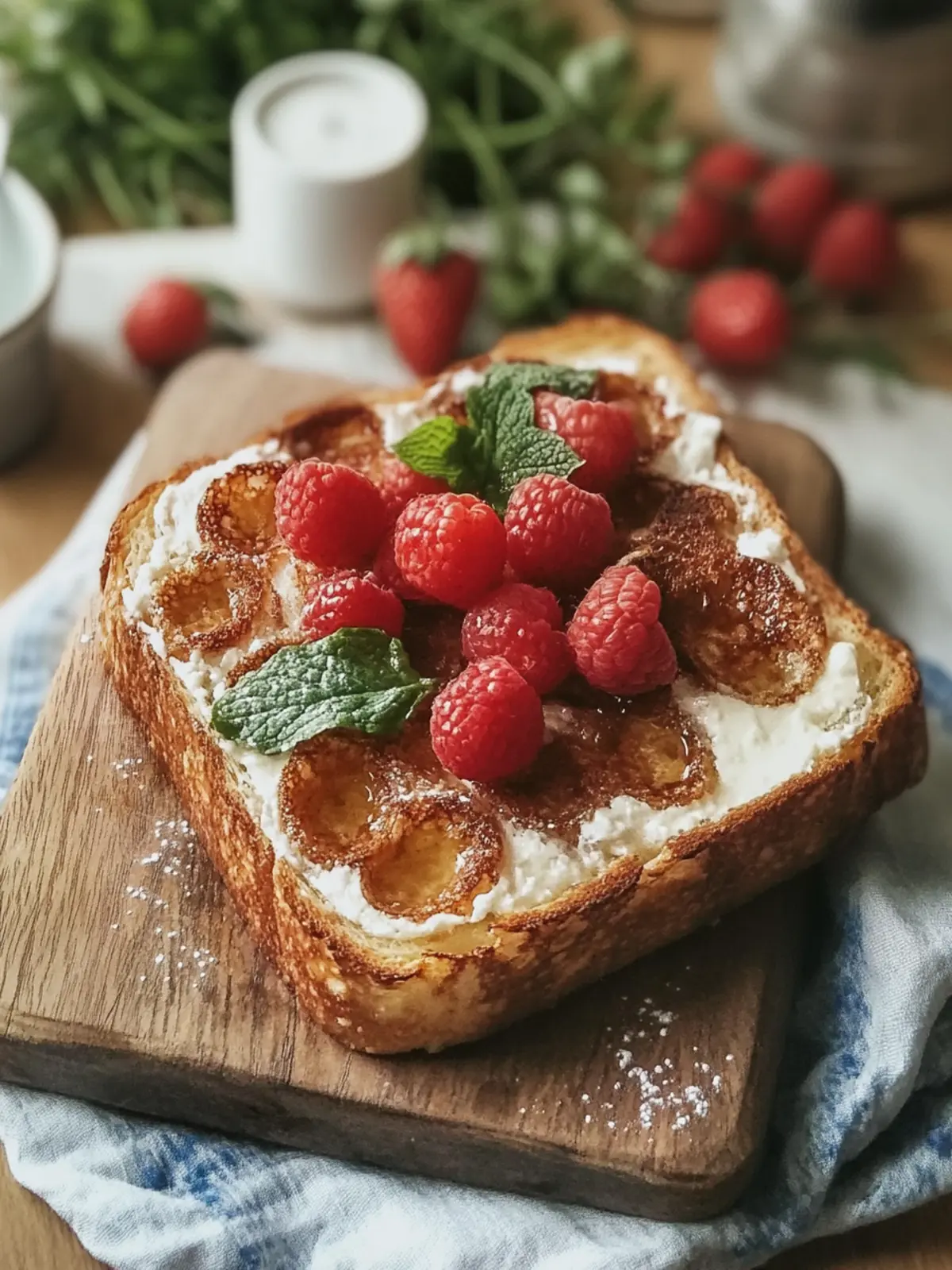 Kürbis Französischer Toast Auflauf