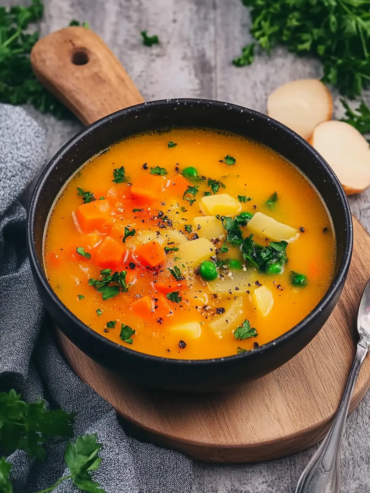 Vegetarische Gulaschsuppe