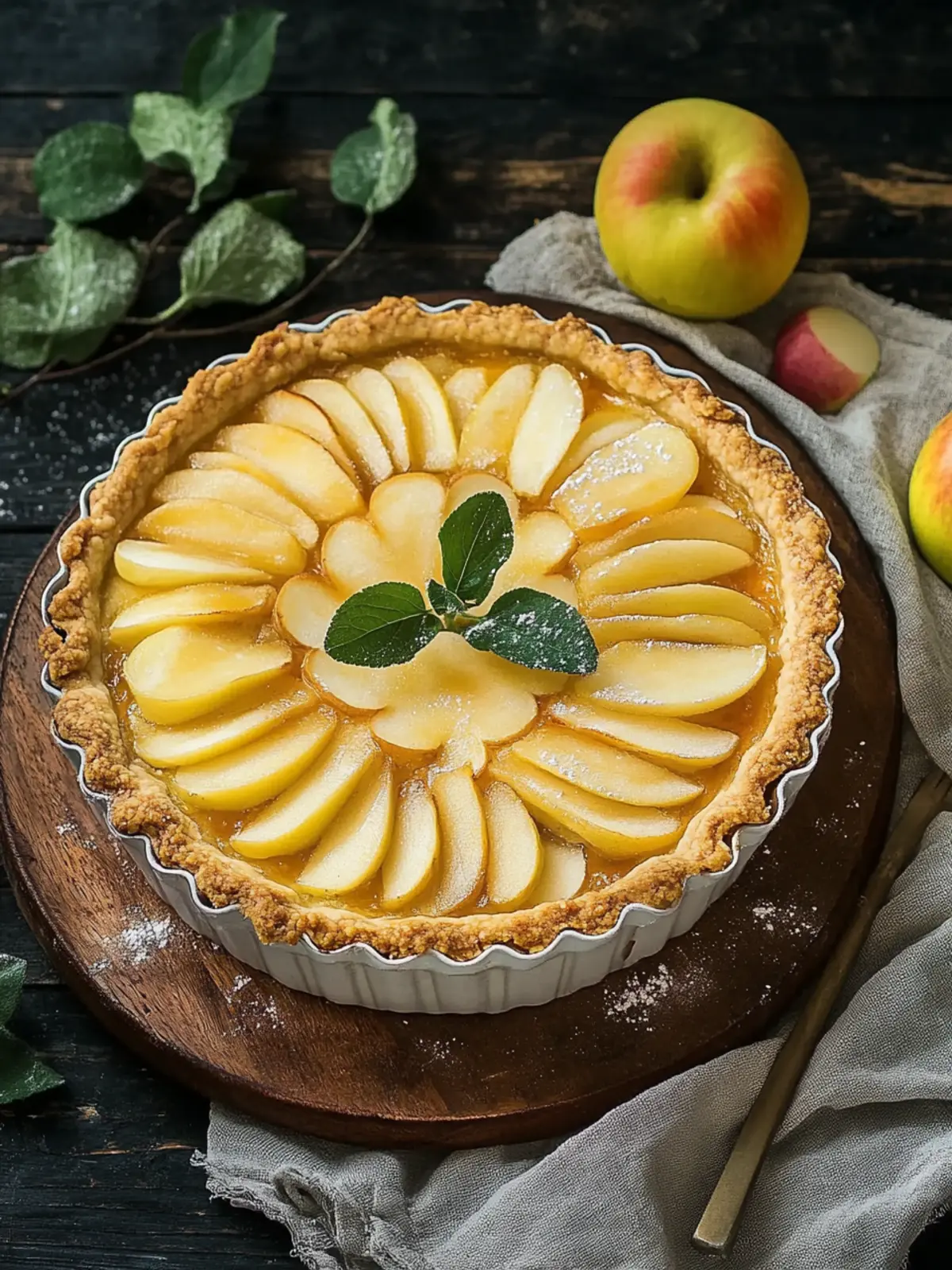 Apfel-Quark-Kuchen