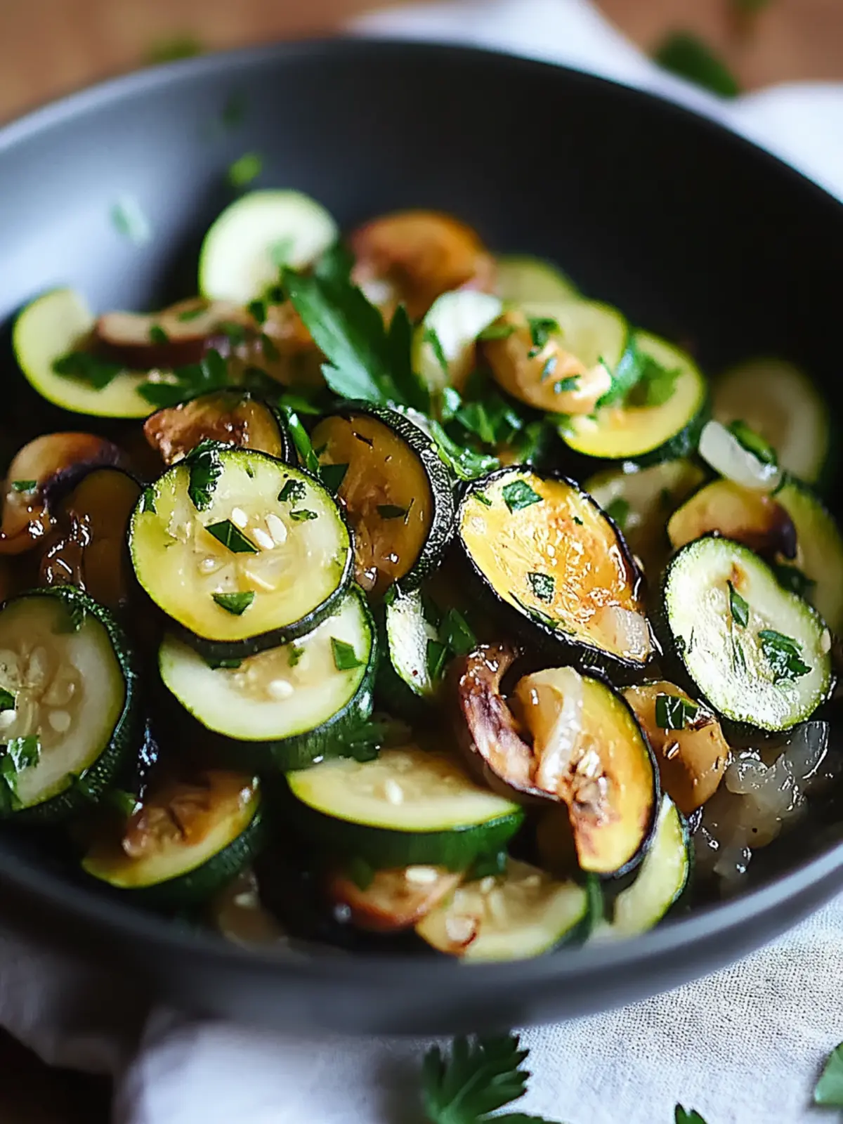 Zucchini-Pilz-Pfanne