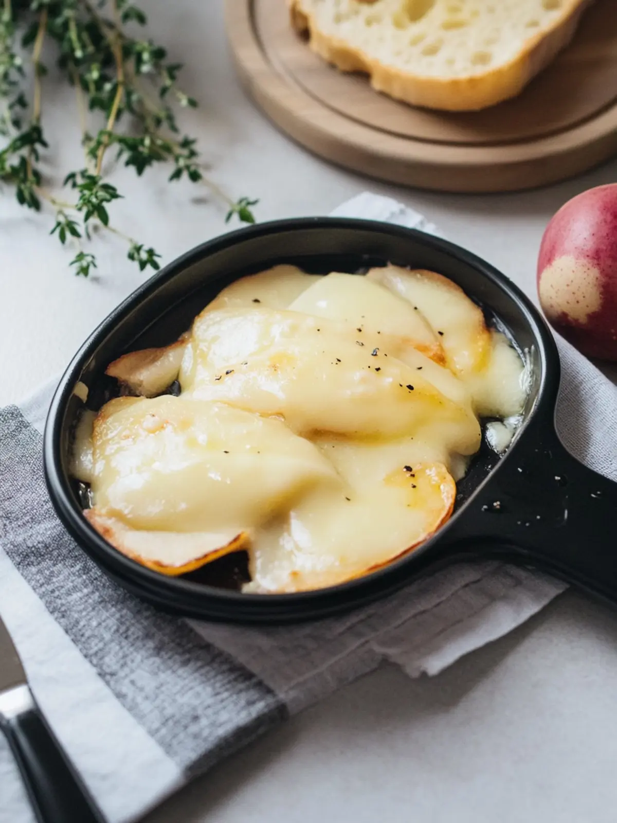 Süßes Raclette