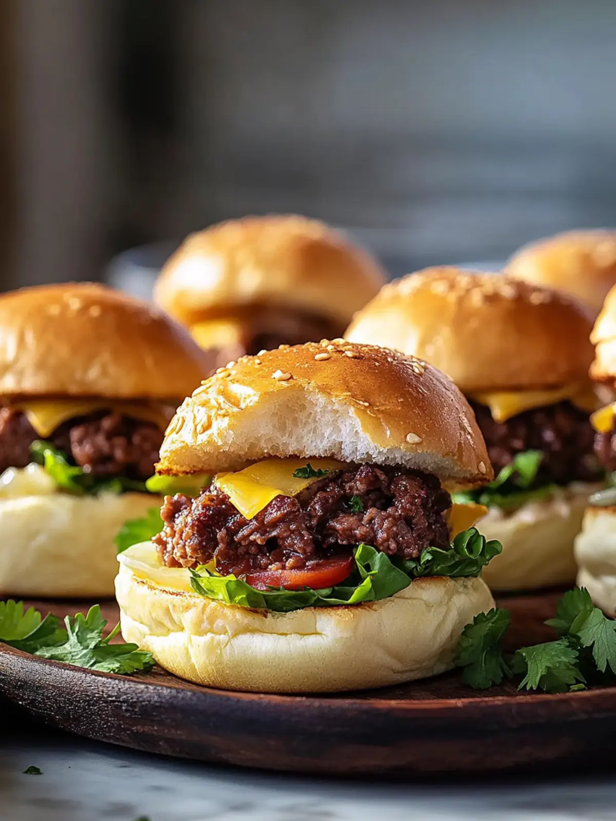 Deftige Cowboy Rind Frühstück Slider