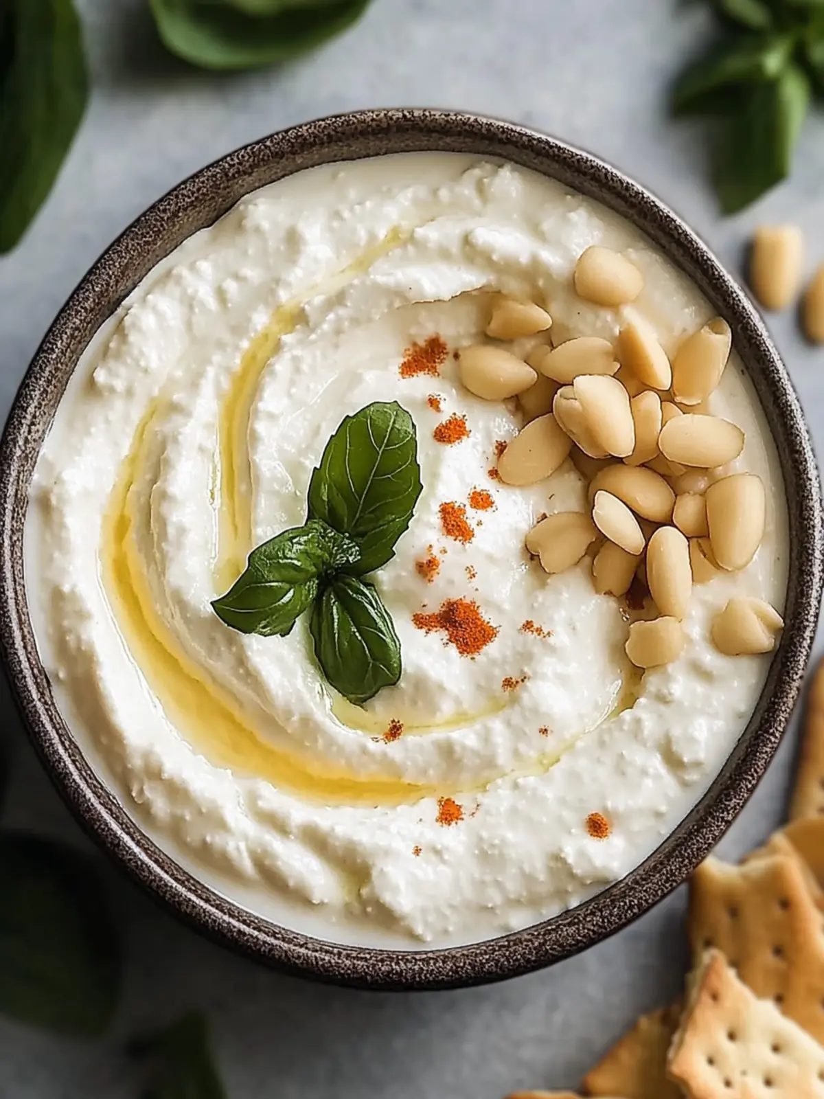 Schneller 5-Minuten veganer Weißbohnendip