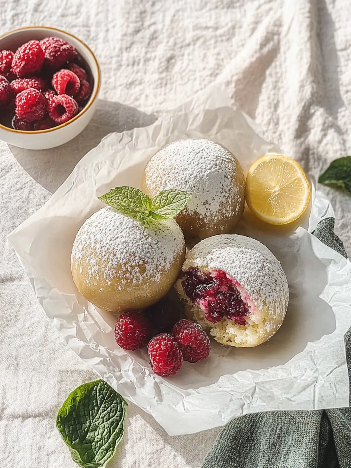 Berliner aus der Heißluftfritteuse