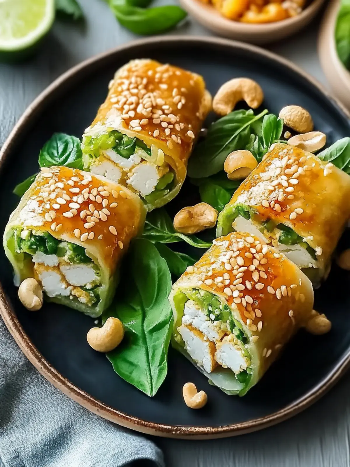 Vegane Kohlrouladen mit Tofu und Cashews ganz einfach